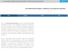 Tablet Screenshot of biomedtechnologies.com